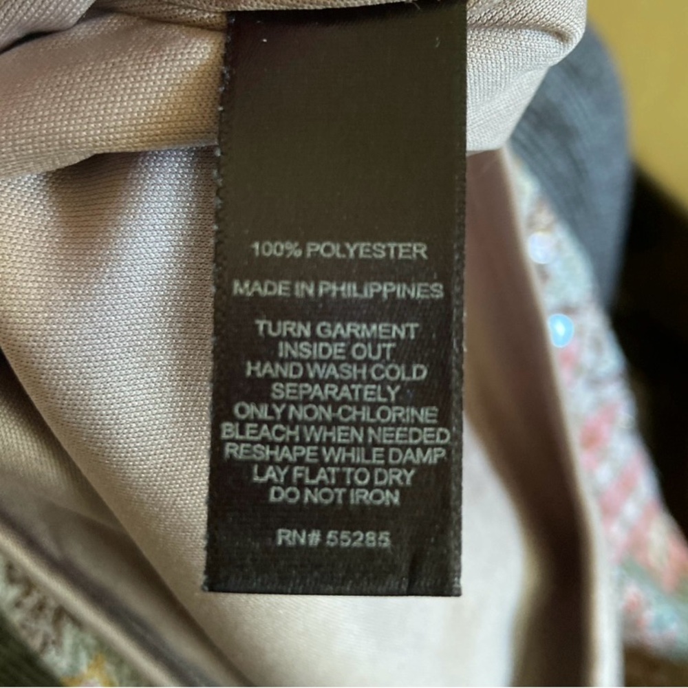 Express Sequin Textured Multicolor Lined Boho Min… - image 6